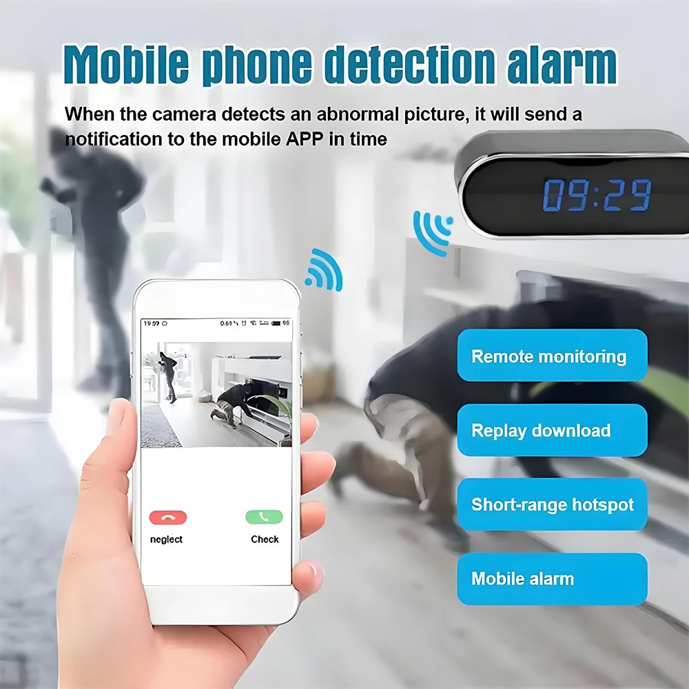 كاميرا صغيرة محدثة بدقة 4K FHD - مراجعة Hidden Camera Clock وسعره