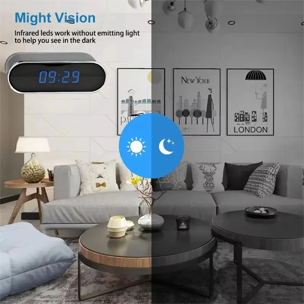 كاميرا صغيرة محدثة بدقة 4K FHD - مراجعة Hidden Camera Clock وسعره