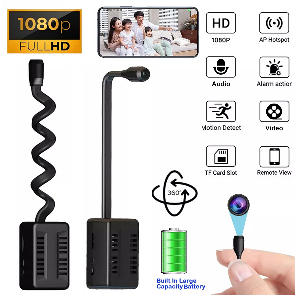 HD 1080P كاميرا صغيرة كشف الحر - مراجعة Home Security Hidden Cameras وسعره
